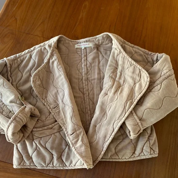 Free People New✨ Quilted bomber jacket - Picture 11 of 13